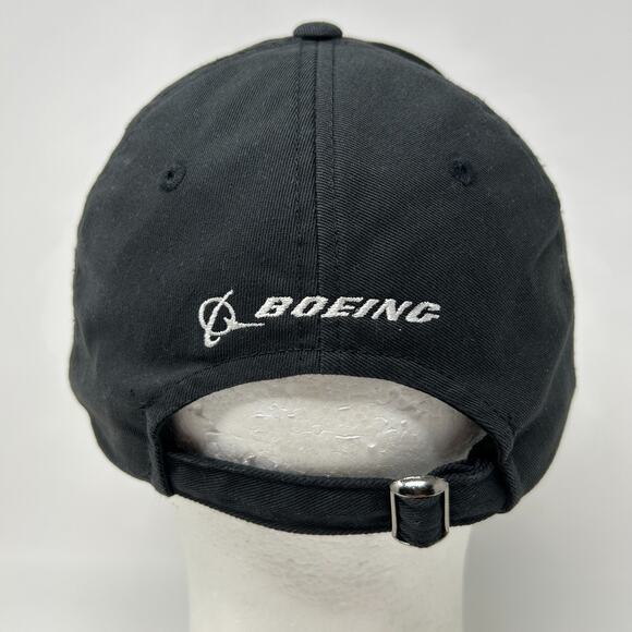Boeing Syncom 702 Satellites Hat Baseball Cap Space Then and Now Strapback Black - Picture 3 of 10